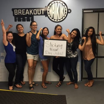 Breakout Waikiki - We still took a winners pic even though we didn't breakout lol - Escape Games Near Me - Honolulu, Hawaii Breakout Waikiki - We still took a winners pic even though we didn't breakout lol - Escape Games Near Me - Honolulu, Hawaii