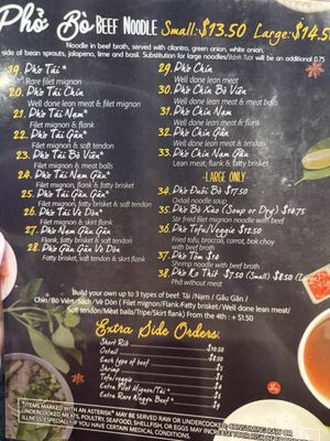 Menu photo 1 Yummy Pho & Bo Ne Katy, TX
