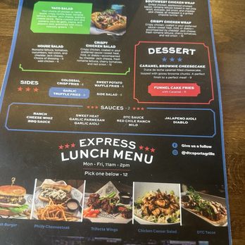 DTC Sports Grille - Menu - Sports Bars Near Me - Chandler, Arizona DTC Sports Grille - Menu - Sports Bars Near Me - Chandler, Arizona