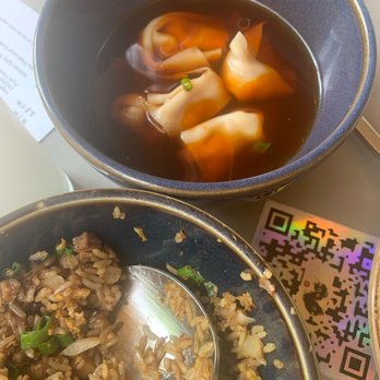 Wu Chow - Happy hour pork fried rice and dumplings. Delicious - Dim Sum Near Me - Austin, Texas
