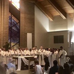 Saint Teresa of Avila - Bishop Calvo and priests and deacons from throughout the Diocese of Reno