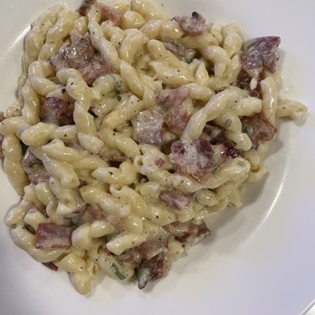 BenCotto - Boston - Carbonara Pasta with fresh fusilli - Italian Near Me - Boston, Massachusetts BenCotto - Boston - Carbonara Pasta with fresh fusilli - Italian Near Me - Boston, Massachusetts
