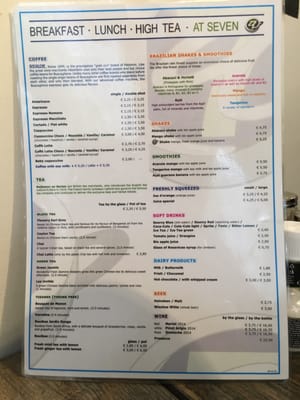 Menu photo 2 @7 Amsterdam, NH