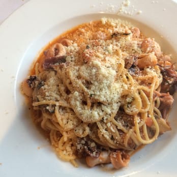 West Coast Cafe - Calamari with pasta. - Italian Near Me - San Bruno, California West Coast Cafe - Calamari with pasta. - Italian Near Me - San Bruno, California