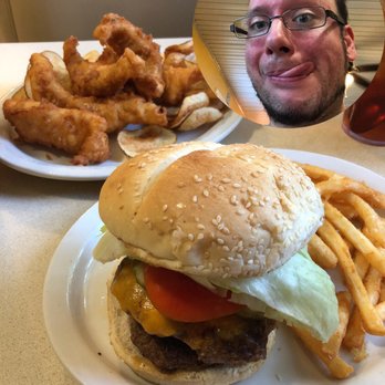 Omega Coney Island - MONSTER burgher, and some chicken tenders in the background. - Diners Near Me - Indian Trail, North Carolina Omega Coney Island - MONSTER burgher, and some chicken tenders in the background. - Diners Near Me - Indian Trail, North Carolina