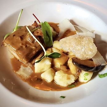 Hearthstone Restaurant - pork belly & gnocchi. Jiggly delicious. - New American Near Me - Breckenridge, Colorado Hearthstone Restaurant - pork belly & gnocchi. Jiggly delicious. - New American Near Me - Breckenridge, Colorado