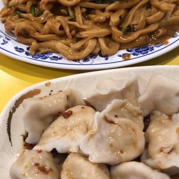 Shan Dong - "Special" Boiled Pork Dumplings with Leeks & Sesame Paste Noodles - Chinese Near Me - Oakland, California Shan Dong - "Special" Boiled Pork Dumplings with Leeks & Sesame Paste Noodles - Chinese Near Me - Oakland, California