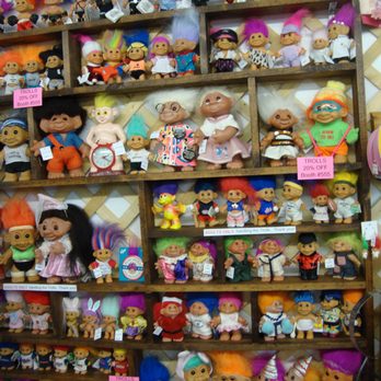 Treasures Under Sugar Loaf - I found an entire army of trolls on the 2nd floor!  :-) - Antiques Near Me - Winona, Minnesota
