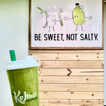 Ko Juice - Ko Green, definitely sweet and not salty. - Coffee & Tea Near Me - Glendale, California