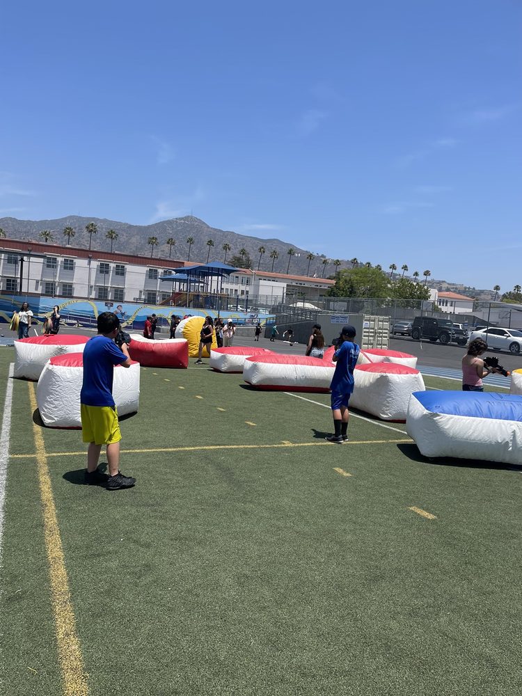 Party Plot mobile laser tag Logo