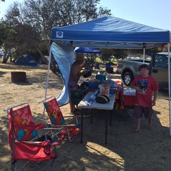 Carpinteria State Beach - Camping at the State Beach! You can glamour camp (glamping) at a hook up site or rough it without. Toilets free and $1.50 showers. - Beaches Near Me - Carpinteria, California