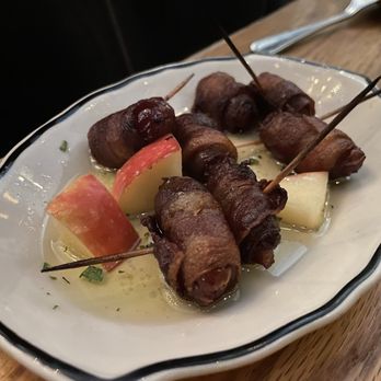 Cafe Ba-Ba-Reeba! - Roasted Dates Wrapped in Bacon - Spanish Near Me - Chicago, Illinois Cafe Ba-Ba-Reeba! - Roasted Dates Wrapped in Bacon - Spanish Near Me - Chicago, Illinois