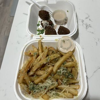 Local Kitchens - Yes, Falafel goes well with the fries, too - Burgers Near Me - Lafayette, California Local Kitchens - Yes, Falafel goes well with the fries, too - Burgers Near Me - Lafayette, California