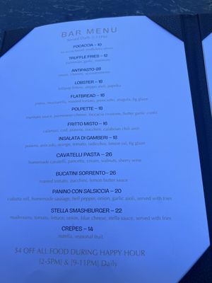 Menu photo 3 STELLA Seattle, WA Menu photo 3 STELLA Seattle, WA