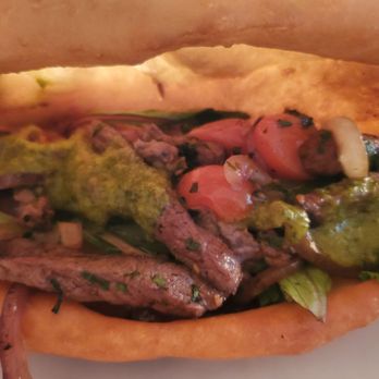 The Frybread Lounge - Bison ribeye frybread sandwich - Lounges Near Me - Scottsdale, Arizona The Frybread Lounge - Bison ribeye frybread sandwich - Lounges Near Me - Scottsdale, Arizona