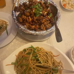 Sichuan Spicy Chicken - Hot and Numbing  Veggie Lo Mien