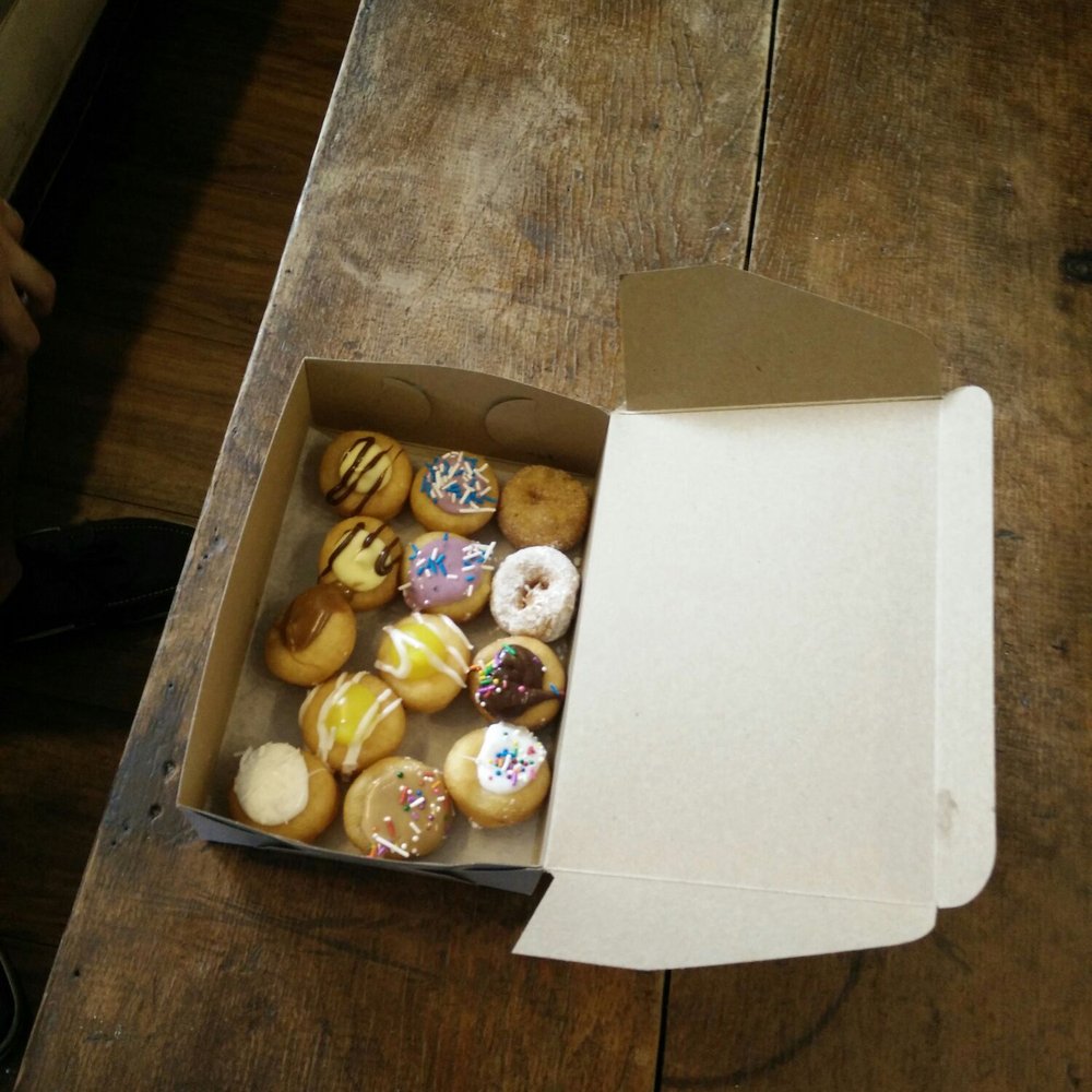 Outpost Mini Donut Company - Baker's dozen in a box - Donuts Near Me - Richmond, British Columbia Outpost Mini Donut Company - Baker's dozen in a box - Donuts Near Me - Richmond, British Columbia