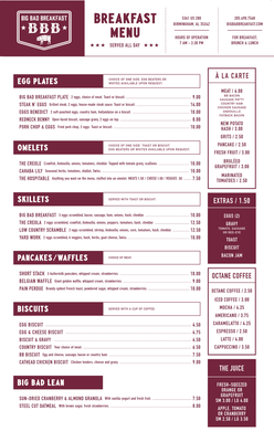 Menu photo 8 Big Bad Breakfast - Greystone Birmingham, AL