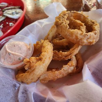 Skipper's Smokehouse - Crispy Crunchy Onion Rings - Seafood Near Me - Tampa, Florida Skipper's Smokehouse - Crispy Crunchy Onion Rings - Seafood Near Me - Tampa, Florida