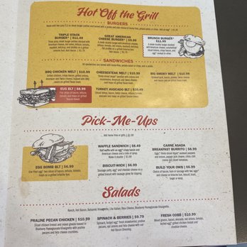 Eggs Up Grill - Menu ( p. 3 of 4) - Breakfast & Brunch Near Me - Savannah, Georgia Eggs Up Grill - Menu ( p. 3 of 4) - Breakfast & Brunch Near Me - Savannah, Georgia
