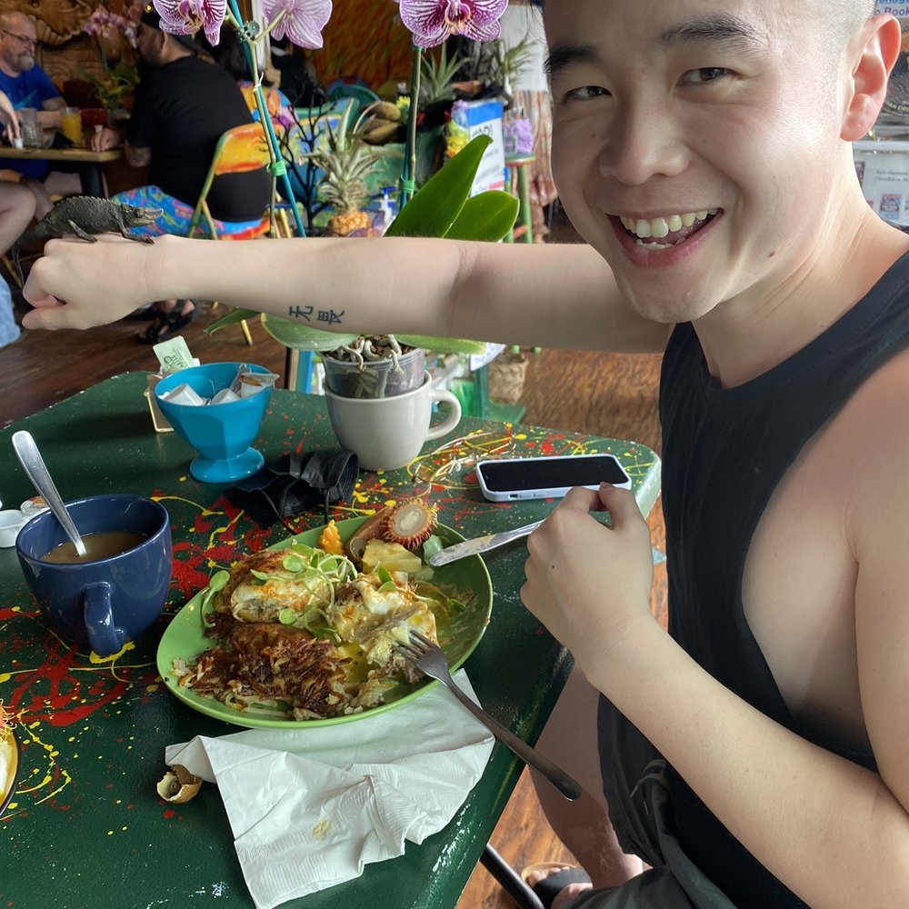 Pele's Kitchen - Pet reptile friend - Breakfast & Brunch Near Me - Pahoa, Hawaii Pele's Kitchen - Pet reptile friend - Breakfast & Brunch Near Me - Pahoa, Hawaii