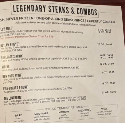 Menu photo 6 LongHorn Steakhouse Greensboro, NC