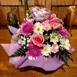 Birthday arrangement.