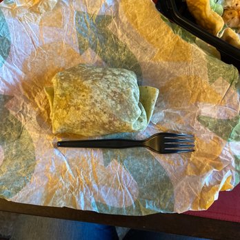 Subway - a burrito and a fork on a table - Sandwiches Near Me - Watsonville, California Subway - a burrito and a fork on a table - Sandwiches Near Me - Watsonville, California