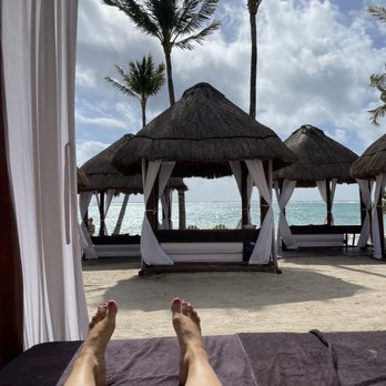 Secrets Akumal Riviera Maya - Day beds (extra charge, but worth it) - Hotels Near Me - Tulum, ROO Secrets Akumal Riviera Maya - Day beds (extra charge, but worth it) - Hotels Near Me - Tulum, ROO