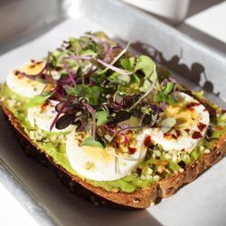 South Block - Loaded Egg Avocado Toast