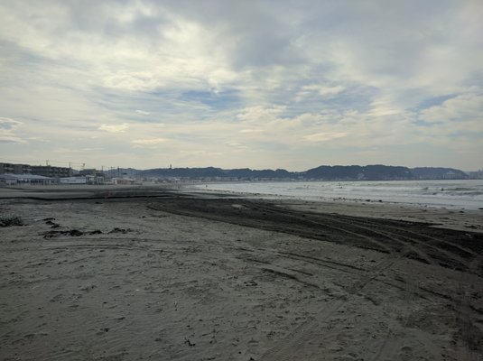 Kamakura Yuigahama Beach by null