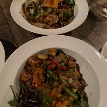 Chatayee Thai - Pad See Ewe Tofu (top) & Boom Bai Kai (bottom) - Thai Near Me - Philadelphia, Pennsylvania Chatayee Thai - Pad See Ewe Tofu (top) & Boom Bai Kai (bottom) - Thai Near Me - Philadelphia, Pennsylvania