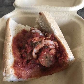 Ticino - Sorry this photo doesn't do justice. This is  my leftovers from my meatball marinara sandwich. I ate the bigger half which was yummy. - Pizza Near Me - Avon, Colorado