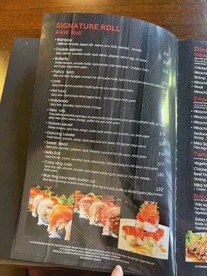 Menu photo 2 Mika French Sushi Sugar Hill, GA Menu photo 2 Mika French Sushi Sugar Hill, GA