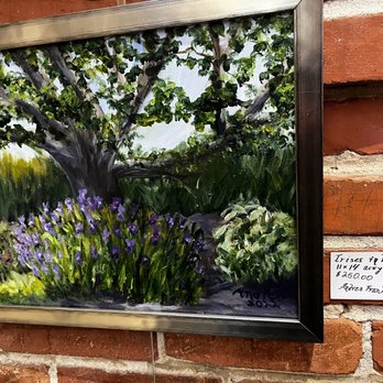 The Clayton Center - a painting of a tree and flowers - Venues & Event Spaces Near Me - Clayton, North Carolina