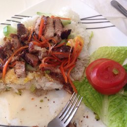 BBQ Rice Plate