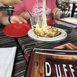 Stuffed mushrooms with fantastic cheese pull