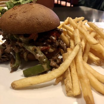 110 Grill Millbury - gF steak and cheese sandwich - American Near Me - Millbury, Massachusetts