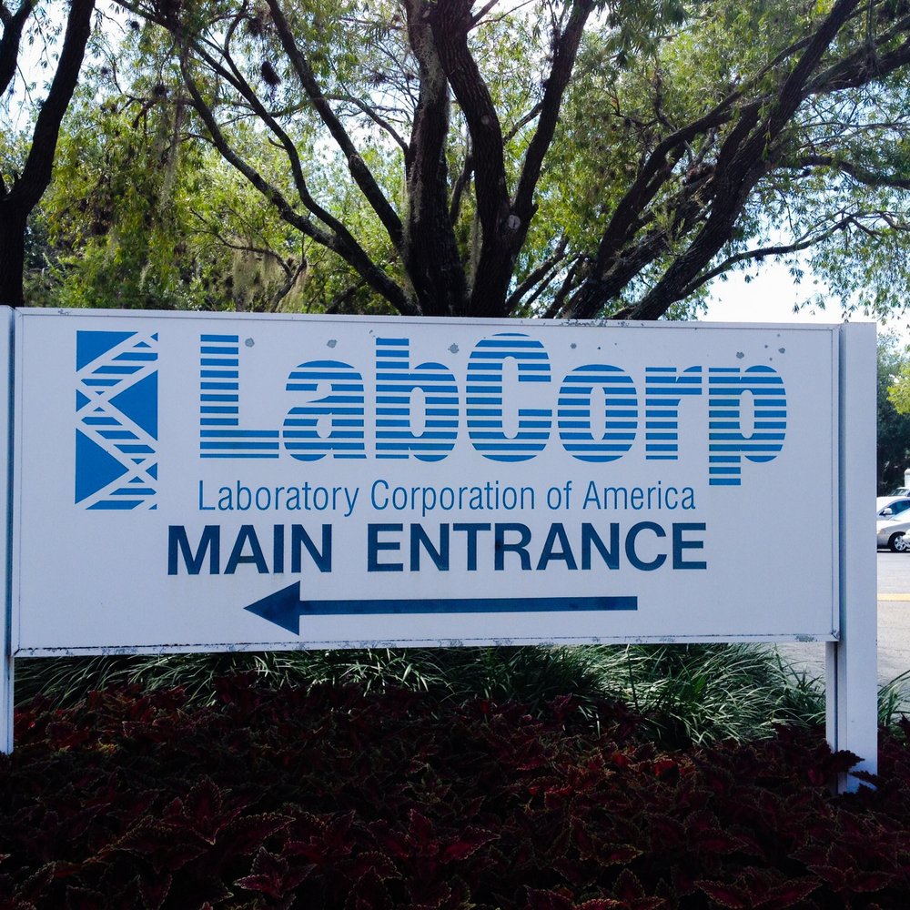 LabCorp - Exterior Parking Lot Sign - Laboratory Testing Near Me - Tampa, Florida LabCorp - Exterior Parking Lot Sign - Laboratory Testing Near Me - Tampa, Florida