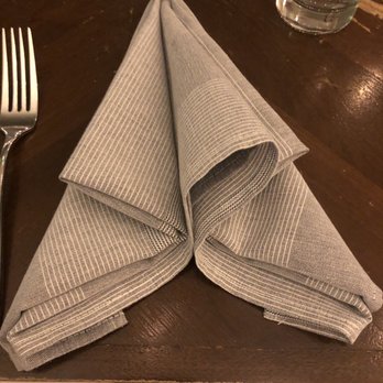Gray & Dudley - The creative touch on the table I requested- napkin airplanes - New American Near Me - Nashville, Tennessee Gray & Dudley - The creative touch on the table I requested- napkin airplanes - New American Near Me - Nashville, Tennessee