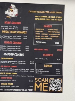 Menu photo 6 Wing It Las Vegas, NV Menu photo 6 Wing It Las Vegas, NV