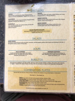 Menu photo 3 Roberto's Cantina Sunnyvale, CA