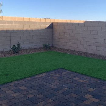 MBA Landscaping Service - Pavers, rock, turf, plants, and a tree - Landscaping Near Me