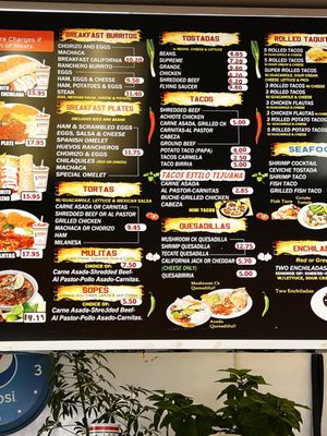 Menu photo 1 Castañeda's Mexican Food San Jacinto, CA