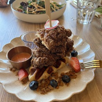 Taste & Glory - "Chicken Croffle" Chicken and waffles! - Breakfast & Brunch Near Me - San Mateo, California Taste & Glory - "Chicken Croffle" Chicken and waffles! - Breakfast & Brunch Near Me - San Mateo, California