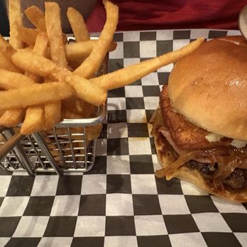 Made in Colombia - fries and hawaiana burger - Fast Food Near Me - Hicksville, New York