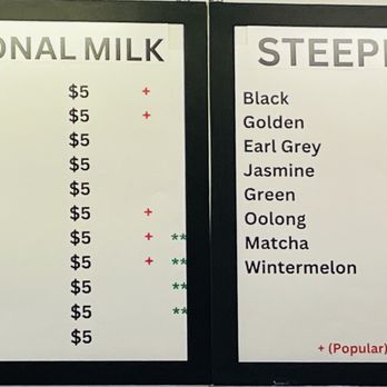 Yin Yang Tea - Bubble Tea Near Me - Pasadena, California