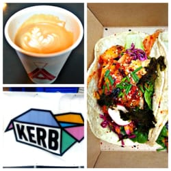 Kerb Food - Kimchinary ox cheek bulgogi tacos. Ri-di-cu-lous... Finish off with a coffee at the beautiful Association EC3.