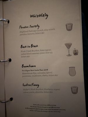 Menu photo 4 Pacific Cocktail Haven San Francisco, CA Menu photo 4 Pacific Cocktail Haven San Francisco, CA
