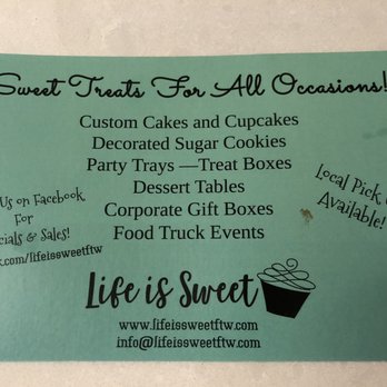 Life is Sweet - All they do - Food Trucks Near Me - Keller, Texas Life is Sweet - All they do - Food Trucks Near Me - Keller, Texas